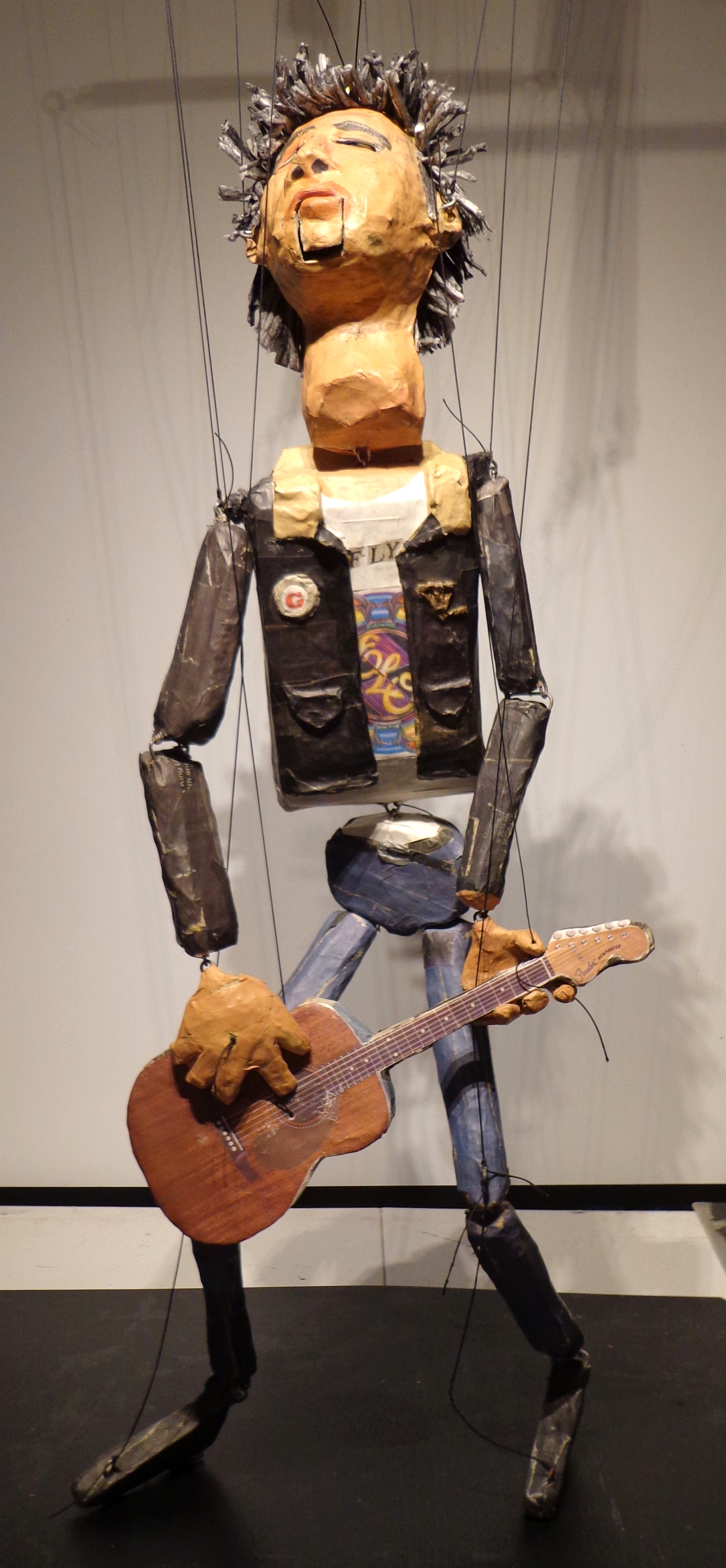 Drew Zimmerman art: Bob Dylan Puppet
