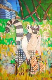 Drew Zimmerman art: A Possible Future for Mr. Lemur