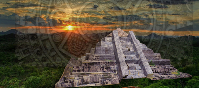 Mayan sunset
